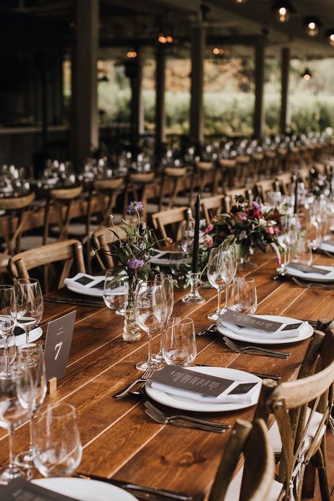 Farm Table Wedding, Candle Theme, Red Bridal Bouquet, Black Taper Candles, Bridal Party Bouquets, Floating Candle Centerpieces, Wildflower Photo, Wedding Planner App, Table Dinner