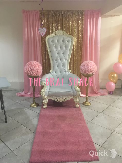 Birthday Throne Chairs Party Ideas, Sweet 16 Throne Chair Ideas, Throne Chair Backdrop, Quince Throne Chair, Quinceanera Throne Chair, Quince Chair, Quinceanera Chair, 16th Birthday Nails, Birthday Throne