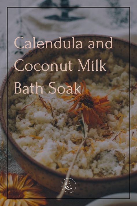 Milk Tea Bath Recipe, Herbalism For Beginners, Moon Bath Ritual, Diy Bath Salts With Essential Oils, Herbal Bath Recipes, Soothing Bath Soak, Bath Tea Recipe, Full Moon Bath, Herbal Bath Soak