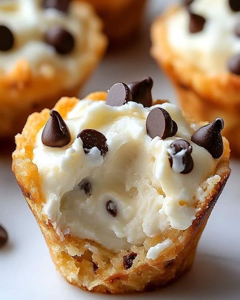 Cannoli Cups, Mini Cannoli, Pimento Cheese Recipes, Tea Food, Colorful Desserts, Refrigerated Pie Crust, Dessert Bites, Italian Cookies, Simply Recipes