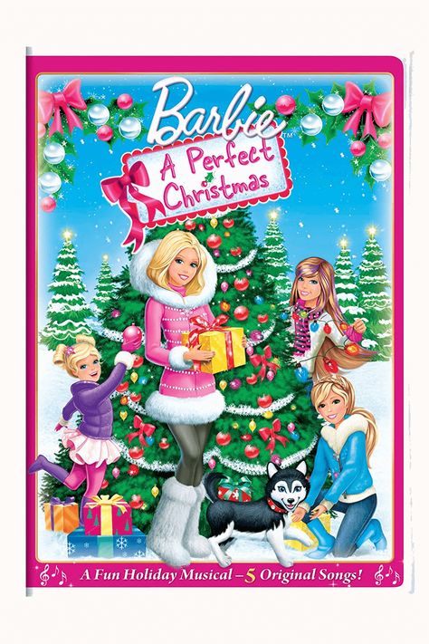 Barbie A Perfect Christmas, Barbie And Her Sisters, Original Barbie Doll, Princess Barbie Dolls, Christmas Dvd, Barbie Gifts, Trending Christmas Gifts, Doll Videos, Christmas Barbie