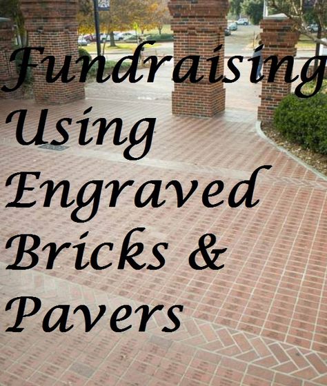 Using engraved bricks for fundraising is another excellent way to raise funds for your nonprofit group, church, or school. The so-called Buy A Brick fundraiser is easy to do and produces great results for special projects or capital campaigns. Brick Fundraiser, Charity Work Ideas, Patio Floor, Fun Fundraisers, Church Fundraisers, Fundraising Activities, Donor Recognition, Race 2, Capital Campaign