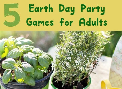 Earth Day Activities For Adults, Day Activities For Adults, Earth Day Party, Organic Dinner Recipes, Earth Day Games, Food For Pregnant Women, Party Games For Adults, Earth Day Projects, Plant Games