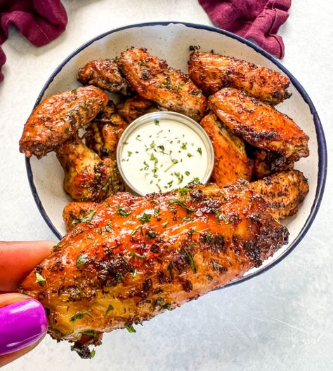 Naked Chicken Wings, Air Fried Chicken Wings Recipe, Wings Recipe Grilled, Boneless Wing Recipes, Smoked Ham Recipe, Chicken Wings Crockpot, Wings Fried, Oven Chicken Wings, Wings Recipe Baked