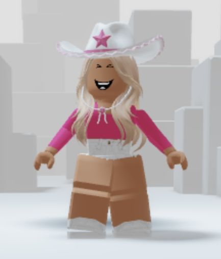 Pink Cowgirl, Avatar Ideas, Roblox Avatar, Cow Girl, Avatar, Cow, Pink