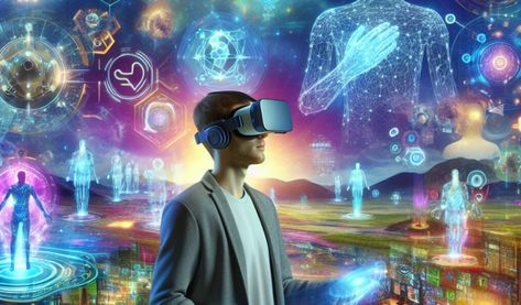 "AI & VR: Revolutionizing Industries with Immersive Tech" Rendering Techniques, Flight Training, Tech Innovation, Future Trends, Personalized Learning, Into The Future, Tech Trends, Behavioral Therapy, Immersive Experience