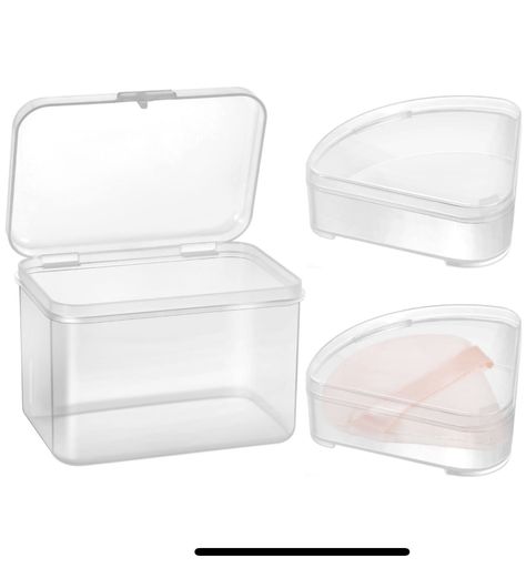 3 Pcs Makeup Sponge Holder Case, Beauty Blender Holder Cosmetic Egg Makeup Sponge Powder Puff Protective Container Storage Box for Travel (Transparent) Earth Tone Aesthetic, Beauty Blender Holder, Egg Powder, Face Blender, Travel Vanity, Makeup Blender Sponge, Container Storage, Makeup Blender, Makeup Train Case