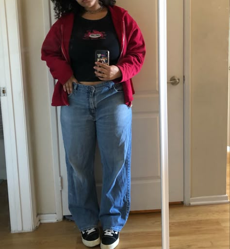 Black Bootcut Jeans Outfit Plus Size, Back To School Outfits College Plus Size, Comfy But Stylish Outfits Plus Size, Plus Size Middle School Outfits, Tomboy Style Plus Size, Cute Fits Plus Size, Streetwear Fashion Mid Size Women, Plus Size Outfits Tomboy, Mid Size Tomboy Fashion