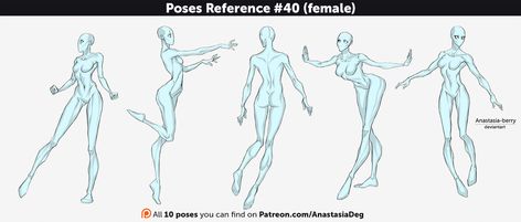 Poses Reference #40 (female) by Anastasia-berry.deviantart.com on @DeviantArt Figure Drawing Female, Male Figure Drawing, Female Pose Reference, Human Figure Drawing, Poses References, Concept Art Drawing, Figure Drawing Reference, Female Poses, Art Poses