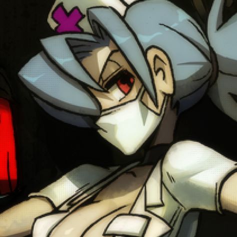 Valentine Skullgirls Pfp, Valentine Skullgirls Icons, Valentine Skullgirls Wallpaper, Valentine Skullgirls Art, Skullgirls Icons, Skullgirls Valentine, Skull Girls Valentine, Valentine Skullgirls, Black Dahlia Skull Girls Icons