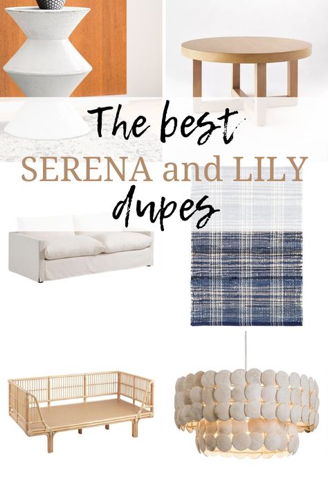 Serena and Lily looks for less. Come see some of my favorite Serena and Lily dupes. A great way to decorate your home on a budget Serena And Lily Family Room, Serena And Lily Bathroom, Serena And Lily Style, Serena And Lily Living Room, House Styling, Modern Coastal Home, Lily Wallpaper, Home On A Budget, Serena Lily