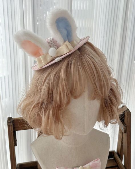 🐰Bunny theme circus vibes Sweet Lolita dress and Ouji Lolita outfit. 👉Search 'FOGC-082' on devilinspired.com #devilinspired #sweetlolitafashion #sweetdress #oujifashion #lolitacoord #lolitafasion #circustheme #bunnytheme Lolita Outfit, Bunny Theme, Rabbit Charm, Mini Hat, Lolita Outfits, One Piece & Sets, Circus Theme, Fashion Diy, Bunny Plush