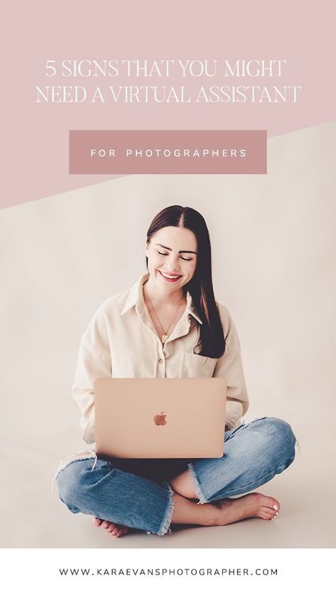 5 signs that you might need a virtual assistant by Kara Evans – a wedding & family photographer and VA for photographers based in Chicagoland. My Heart Hurts, Wedding Family, Client Gifts, Client Experience, Album Design, Community Building, Work Life Balance, Life Balance, Photography Business