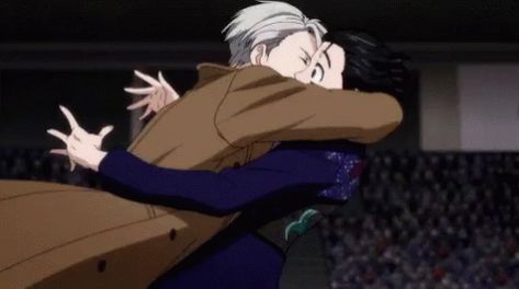 Yurionice Kiss GIF - Yurionice Kiss Yuri - Discover & Share GIFs Ice Video, Viktor Nikiforov, Yuuri Katsuki, Victor Nikiforov, Yuri Katsuki, Yumeko Jabami, Yuri On Ice, An Anime, Anime Films