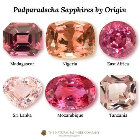 Tenchi Universe, Padparadscha Sapphire Ring, Sapphire Colour, Gemstones Chart, The Melody, Padparadscha Sapphire, Sapphire Color, Expensive Jewelry, Rocks And Gems