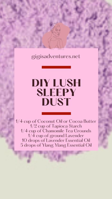 Lush Sleepy, Lush Diy, Diy Lush, Lush Recipes, Skincare Diy, Bath Salts Diy, Bath Recipes, Lush Products, Bath Bomb Recipes