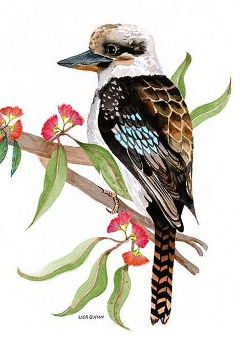 Water Colour Birds, Kingfisher Art, Bird Watercolor Paintings, Painted Rock Animals, Mosaic Garden Art, Animal Drawings Sketches, Mosaic Art Projects, Australian Bush, Water Colours