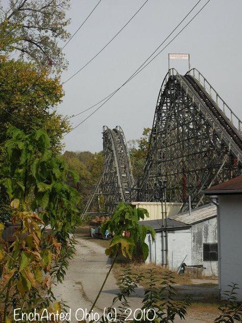 Ohio Amusement Parks, Lagoon Amusement Park, Abandoned Theme Parks, Vintage Coasters, Butler County, Abandoned Amusement Parks, Roller Coasters, Amusement Parks, Theme Parks