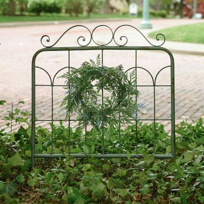 THE GARDEN GATE | Shop Sales Events Antique Farmhouse Joanna Gaines Garden, Old Garden Gates, Gate Garden, Metal Garden Gates, Gate Decoration, Metal Watering Can, Garden Cart, Unique Farmhouse, Black Garden