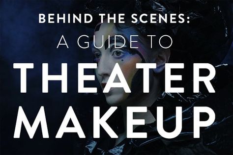 Behind the Scenes: A Guide to Theater Makeup Theatre Makeup Stage, Stage Makeup Theatre, Stage Makeup Tutorial, Theatre Room Seating, Movie Night Seating, Movie Seats, Theatre Style Seating, Theater Makeup, Theater Chairs