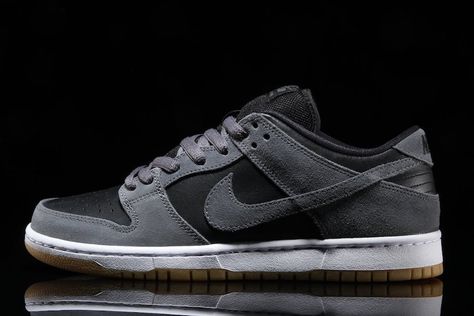 Nike SB Dunk Low Dark Grey AR0778-001 | SneakerFiles  ||  The Nike SB Dunk Low Dark Grey AR0778-001 features Black and White with Gum outsole available now at Nike Skateboarding retailers for $90. https://www.sneakerfiles.com/nike-sb-dunk-low-dark-grey-ar0778-001/?utm_campaign=crowdfire&utm_content=crowdfire&utm_medium=social&utm_source=pinterest Sb Shoes, Nike Sb Shoes, Sb Dunks, Nike Skateboarding, Nike Boots, All Nike Shoes, Shoes World, Nike Sb Dunk Low, Nike Sb Dunk