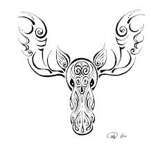 moose tattoo Moose Tattoo, Moose Pictures, Zen Tangles, Fairy Tattoo, Poke Tattoo, Wood Burning Patterns, Hydro Flask, Zentangle Patterns, Native Art