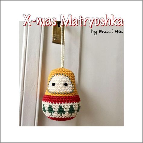 Emmi Hai on Instagram: "🎄 F R E E P A T T E R N 🎄 I'm absolutely thrilled how many people liked my Christmas matryoshka. I would not have expected this. So I had to hurry to write the pattern. I hope it comes in time for Christmas. HAPPY CROCHETING😘 ⠀⠀⠀⠀⠀⠀⠀⠀⠀⠀⠀ ⠀⠀⠀⠀⠀⠀⠀⠀ #amigurumi #amigurumiaddict #amigurumicrochet #amigurumidoll #amigurumimatryoshka #amigurumipatterns #amigurumis #christmascrochet #craftastherapy #crochê #crochet #crochetchristmasornaments #crochetersofinstagram #crocheting Crochet Christmas Ornaments, Christmas Happy, How Many People, Amigurumi Free, Amigurumi Free Pattern, Many People, Amigurumi Doll, Christmas Crochet, Amigurumi Pattern