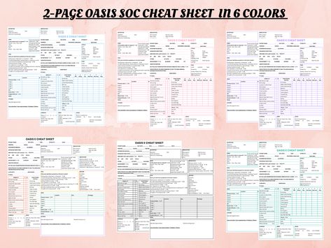 Oasis Cheat Sheet Home Health, Nurse Template, Nurse Planner, Cheet Sheet, Nurse Brain, Oasis Home, Home Health Nurse, Engineering Resume, Cover Letter Example