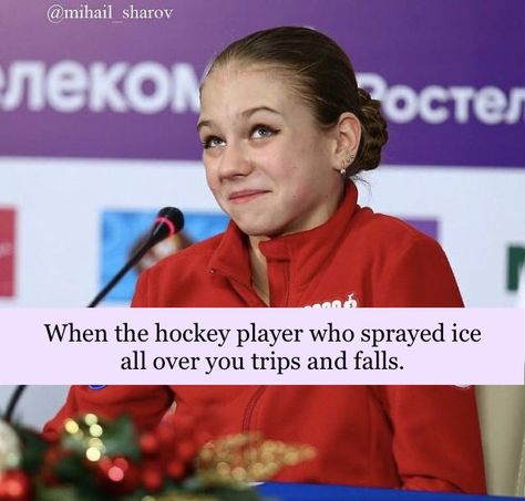 #sorelatable #figureskating Figure Skating Memes Funny, Ice Skating Funny, Figure Skating Funny, Skating Quotes, Figure Skating Quotes, Skating Quote, Sasha Trusova, Figure Ice Skates, Figure Skating Outfits