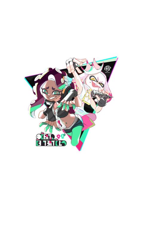 Off The Hook Splatoon Wallpaper, Pearl And Marina Wallpaper, Pearl Splatoon Wallpaper, Splatoon Marina Wallpaper, Marina Splatoon Wallpaper, Marina And Pearl, Marina Wallpaper, Splatoon Wallpaper, Splatoon Video