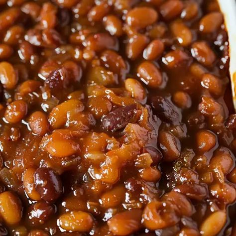 Root Beer Baked Beans Root Beer Baked Beans Recipe, Root Beer Beans, Root Beer Baked Beans Crock Pot, Rootbeer Baked Beans Recipe, Best Baked Beans Crockpot, Rootbeer Baked Beans, Baked Beans Recipe From Scratch, Root Beer Baked Beans, Crockpot Baked Beans