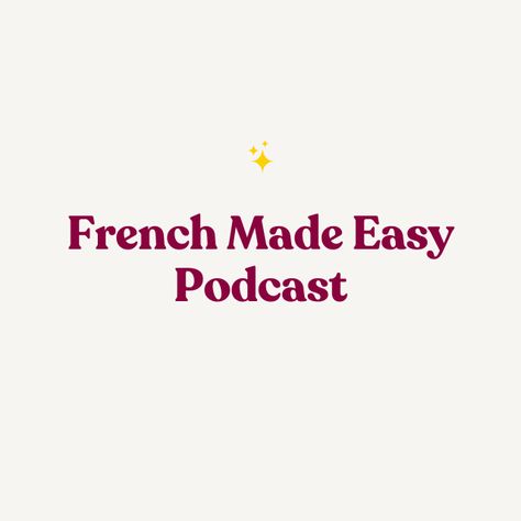 Grammar French, French Podcasts, French Lessons For Beginners, Podcast Covers, French Pronunciation, French Course, Grammar Vocabulary, French For Beginners, French Learning