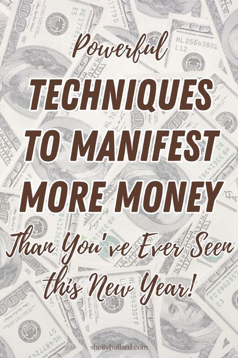 Powerful Techniques to Manifest More Money Than You’ve Ever Seen this New Year!	Start 2024 Rich: Proven Manifestation Methods You Need to Try! Money Numbers, Manifesting Techniques, Manifest Money Fast, Money Manifest, Manifesting Wealth, Youtube Money, Creating A Vision Board, Law Of Attraction Tips, Manifestation Journal