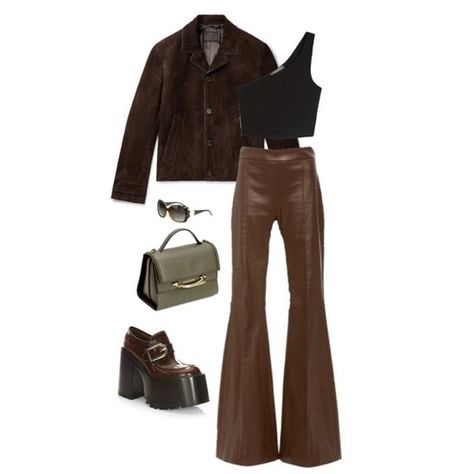 Chocolat Outfit, Fashion Aesthetic Outfits, Green Outfits, Iconic 90s, Outfit Vintage, 80s Outfit, Brown Coffee, 90s 80s, Green Outfit