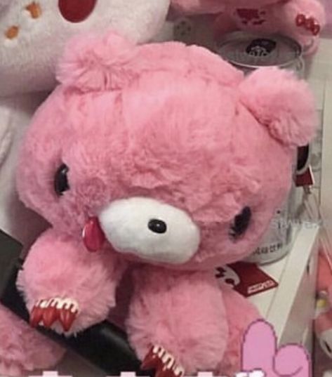 Gloomy Bear, Cute Squishies, Yami Kawaii, Kawaii Plushies, Cute Stuffed Animals, Creepy Cute, Cute Plush, Bear Plush, Cute Dolls