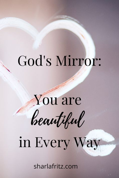 Beauty In Gods Eyes, God Says You Are, Ladies Activities, Mirror Writing, Faith Sayings, God's Eyes, Mirror Quotes, Seeing Quotes, Eye Quotes