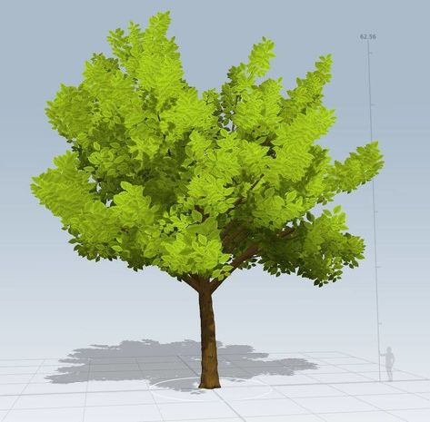 Bradley Mayo - Hand Textured Stylized Tree Stylized Tree, Tree Shapes, Environmental Art, Herbs, Trees, Photoshop, Gif, Paint, Texture