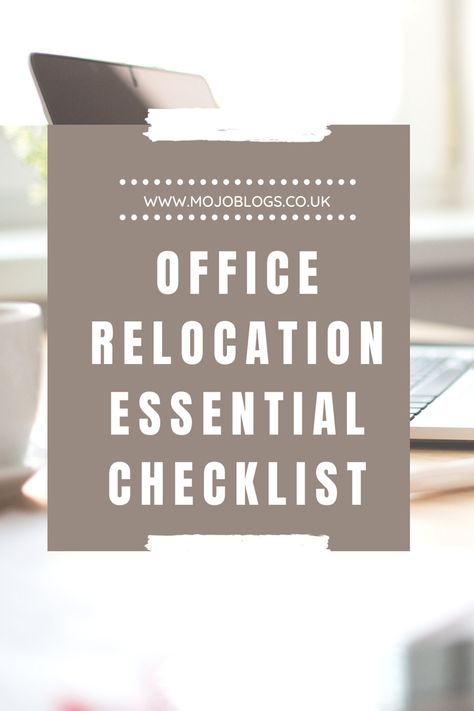 Moving offices can be a challenge to say the least. Whether you are a really small team with a minimal amount to move or whether you are a medium sized business with a substantial amount of office equipment, a stress free move is a well planned move.So here is our essential checklist for any office move, small or large, to make sure that you are as planned and organised as possible. Office Moving Checklist, New Office Checklist, Moving Out List, Office Relocation, Create A Timeline, Office Moving, Free Move, Moving Checklist, Packing To Move