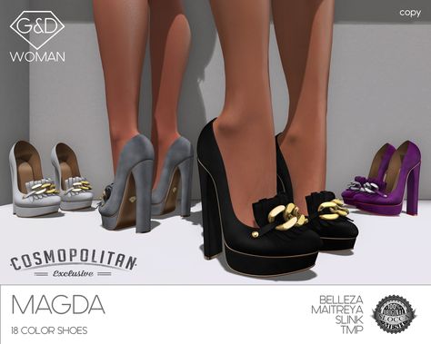 Y2k Shoes Sims 4 Cc, Sims4 Heels, Sims 4 Piercings, Sims 4 Black Hair, Cc Shoes, Fancy Heels, 21 November, Sims 4 Cc Shoes, The Sims 4 Packs