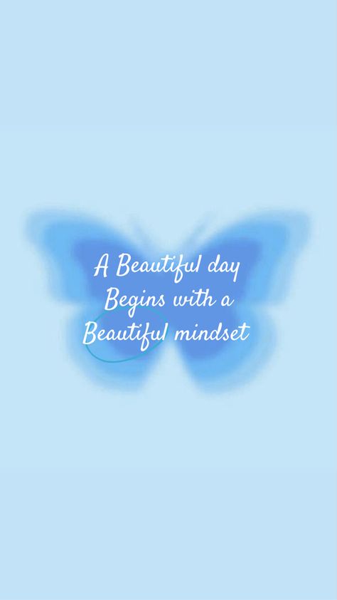 Positive Quotes Motivation Blue, Sky Blue Quotes, Blue Aura Quotes, Baby Blue Quotes, Quote Wallpaper Iphone, Ipad Blue, Butterfly Quote, Widget Iphone, Blue Roses Wallpaper