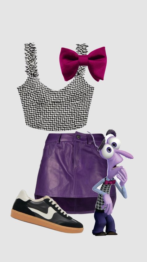 Fear Inside Out Costume Fear Inside Out Costume, Fear Inside Out, Inside Out Costume, Disney Inspired Outfits, Disney Inspired, Aesthetic Outfits, Inside Out, Halloween Costumes, Outfit Inspirations