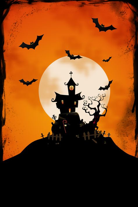 Halloween Background Halloween Party Poster, Halloween Party Flyer, Halloween Graphics, Halloween Flyer, Photo Collage Maker, Halloween Illustration, Halloween Poster, Halloween Event, Party Poster