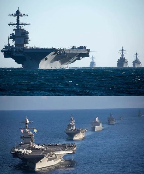 Carrier Strike Group, Sailing, Ford, Ships, Navy