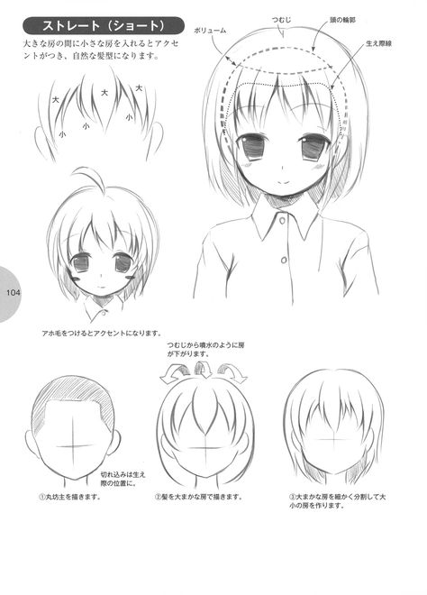 hair 90s Anime Style Reference, Moe Hair Tutorial, Moe Drawing Tutorial, 2000s Anime Tutorial, Moe Art Style Base, 2000 Anime Style Tutorial, Moe Art Tutorial, Moe Artstyle Tutorial, 2000s Anime Art Style Tutorial