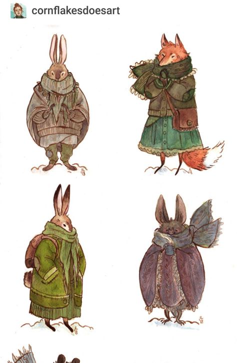 Tumblr, Green, Animals, Clothes, Art