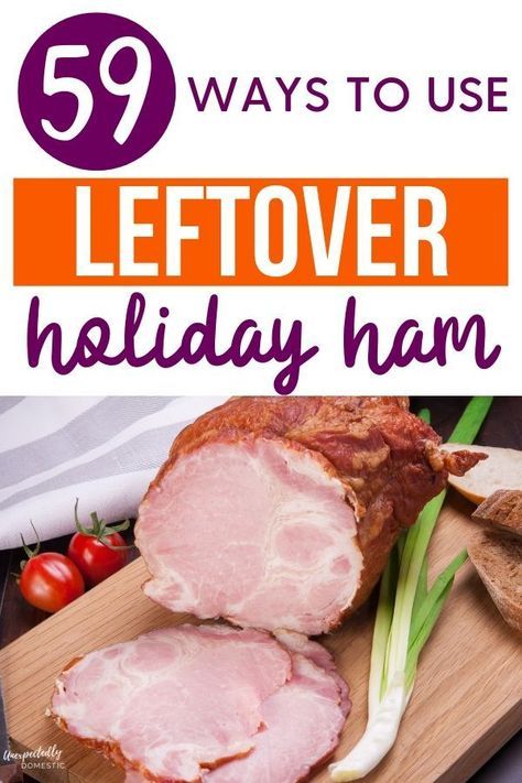 Spiral Ham Leftover Ideas, Meals With Leftover Ham, Repurposed Meals, Leftover Ham Recipes Dinners Main Dishes, Ham Dishes For Dinner, What To Do With Leftover Ham, Leftover Ham Recipes Dinners, Ham Leftover Recipes, Unexpectedly Domestic