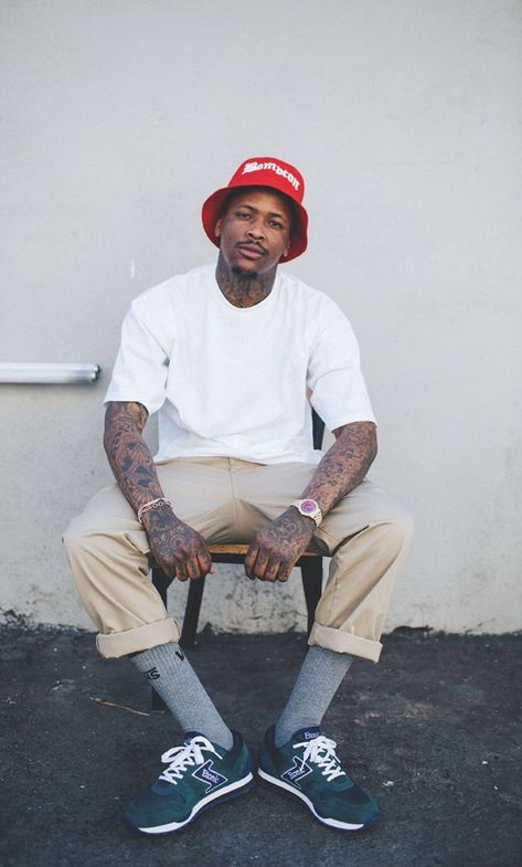 Yg Wallpaper, Yg 4hunnid, Yg Rapper, Rapper Style, Black Men Street Fashion, Men Street Fashion, Gangsta Rap, Mens Trendy Outfits, Dope Fashion