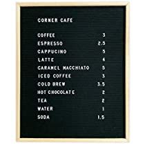 Menu Board Aesthetic, Letterboard Menu, Coffee Shop Menu Board Design, Letter Board Menu Coffee Shop, Letter Board Menu, Korean Cafe Menu Board, Coffee Menus Menu Boards, Black Letter Board, Cafe Menu Boards