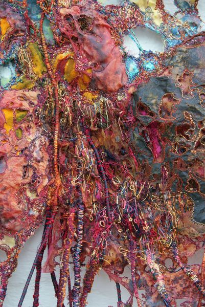 Sue Hotchkis Fibre Artist Contemporary Abstract Art Sculpture Textile, A Level Textiles, Mixed Media Textiles, Textiles Projects, Creative Textiles, Textile Fiber Art, Contemporary Abstract Art, A Level Art, Art Textile