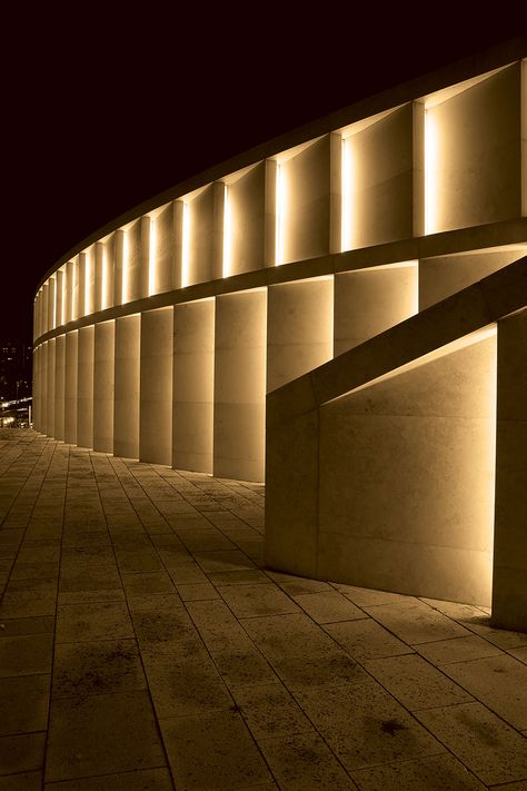 Facade Lighting Design, Lobby Lighting Design, Airport Lighting, Concrete Lighting, Hotel Lighting Design, Compound Wall Design, Entrance Lighting, Factory Architecture, Facade Panel